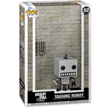 Tagging Robot #02 Brandalised Funko Pop With Case in box