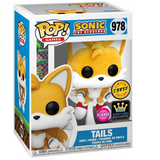 Tails Flying #978 Funko Pop! – flocked figure in box