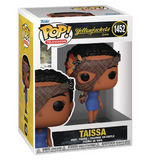 Taissa #1452 Funko Pop! displayed inside the box, front view