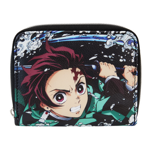 Tanjiro Kamado - Demon Slayer Funko Checkerboard Zip Around Wallet