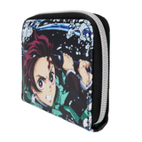 Tanjiro Kamado - Demon Slayer Funko Checkerboard Zip Around Wallet