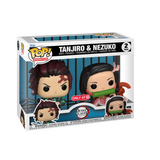Tanjiro and Nezuko Demon Slayer Funko Pop 2 Pack Target Exclusive in box