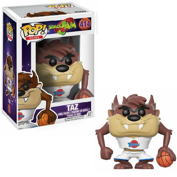 Taz #414 Space Jam Funko Pop in box and out of box