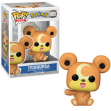 Teddiursa #985 Pokemon Funko Pop! Games in box and out of box