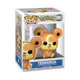 Teddiursa #985 - Pokémon Funko Pop! Games in box glam shot