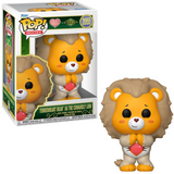 Tenderheart Bear as the Cowardly Lion #2055 Care Bears x Wicked Funko Pop! in and out of box