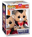 Tenderheart Bear as Dracula #1629 - Care Bears x Universal Monsters Funko Pop! Movies displayed in box