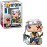 Tengen Uzui Funko Pop #1533 Chase displayed both inside the box and out of the box