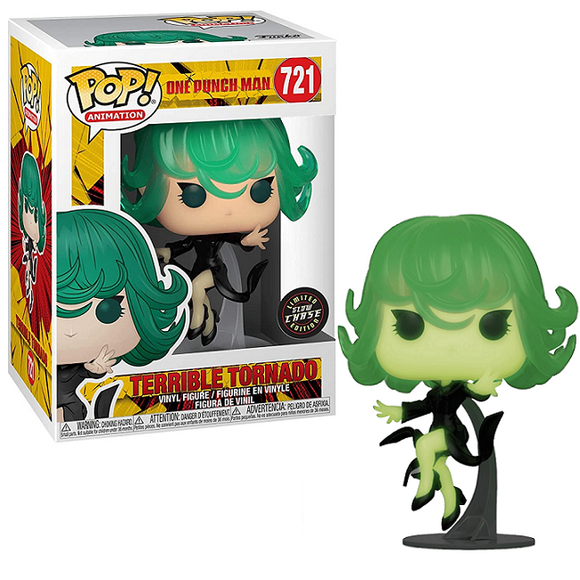 Terrible Tornado #721 - One Punch Man Funko Pop! Animation [Gitd Chase Version]