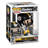Terry Bradshaw Funko Pop #247 displayed inside the original Funko Pop box