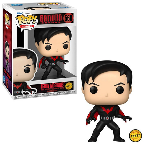 Terry McGinnis #560 Unmasked Chase Funko Pop Figure