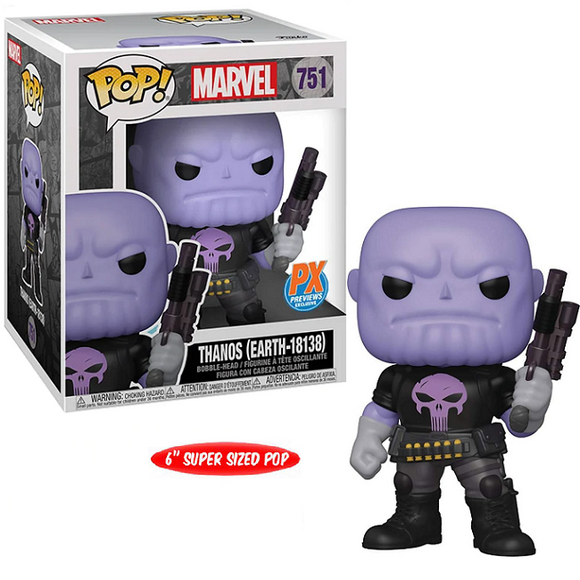 Thanos [Earth-18138] #751 – Marvel Funko Pop! [6-Inch PX Exclusive]
