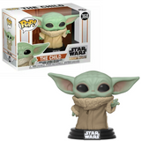 The Child #368 Star Wars The Mandalorian Funko Pop figure in box and out of box wearing robe