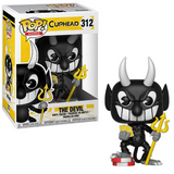 The Devil #312 Cuphead Funko Pop Games figure in box and out of box