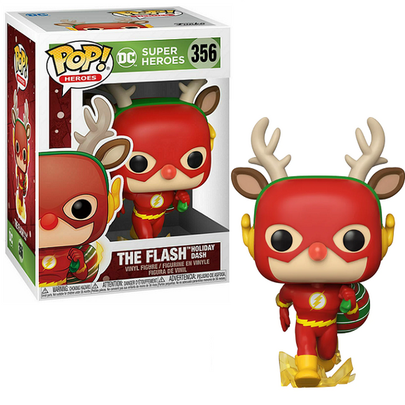 The Flash Holiday Dash #356 - DC Super Heroes Funko Pop! Heroes [Holiday]