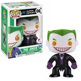 The Joker #06 DC Super Heroes Funko Pop Walgreens Exclusive in box and out of box