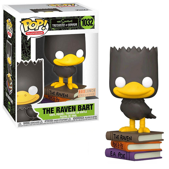 The Raven Bart #1032 – Simpsons Treehouse Of Horror Funko Pop! TV [Box Lunch Exclusive]