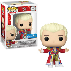 "The American Nightmare" Cody Rhodes #123 - Wrestling Funko Pop! WWE [Walmart Exclusive]