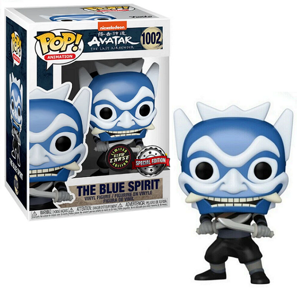 The Blue Spirit #1002 – Avatar The Last Airbender Funko Pop! Animation [Gitd Chase Special Edition]