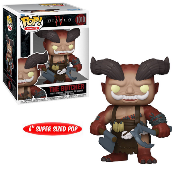 The Butcher #1010 Diablo IV 6 Inch Pop – A1 Swag