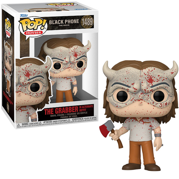 The Grabber In Alternate Outfit #1489 - The Black Phone Funko Pop! Movies [Bloody]