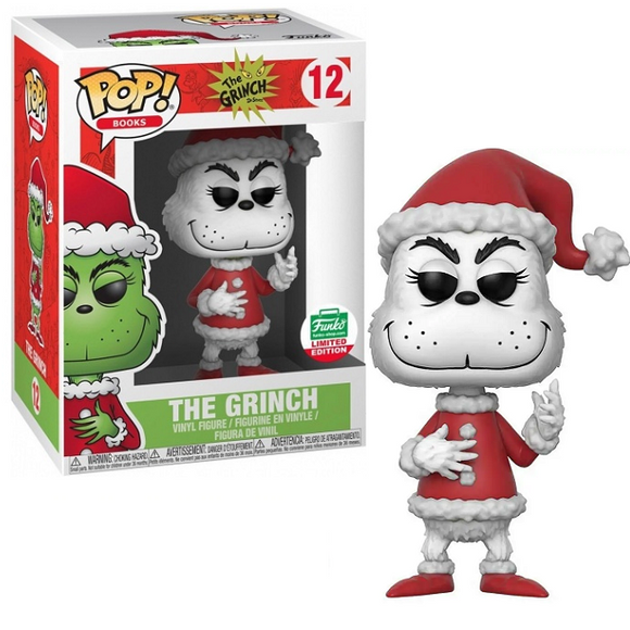 The Grinch #12 - The Grinch Funko Pop! Books [B&W Funko Limited Edition]