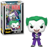 The Joker #07 Batman Funko Pop! Comic Covers — 2022 Winter Convention, figure shown in-box and out-of-box