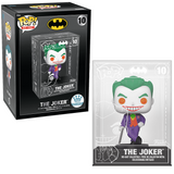The Joker #10 DC Comics Funko Pop Die-cast — in box and out of box