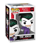 The Joker #496 Harley Quinn The Animated Series Funko Pop displayed in box, front view