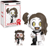 The Little Pale Girl Terrifier ThrillJoy Pix! box front with Hero and possessed Vicky Chase out of box
