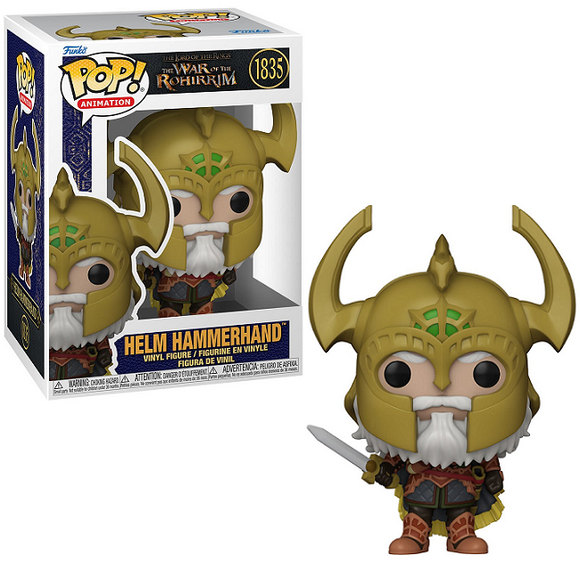 Helm Hammerhand #1835 - The Lord of the Rings The War of the Rohirrim Funko Pop! Animation