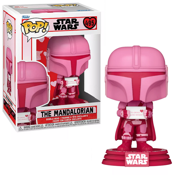 The Mandalorian #495 - Star Wars Funko Pop! [Valentines]