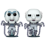 The Marley Brothers Funko Pop! figures shown out of the box, front view