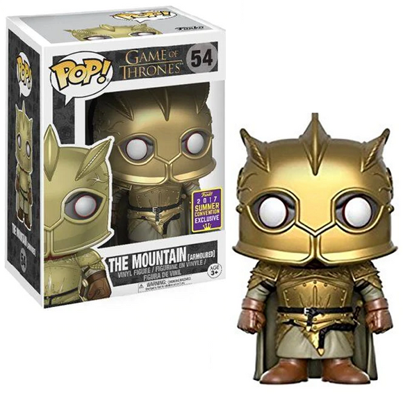 The Mountain [Armoured] #54 - Game of Thrones Funko Pop! [2017 Summer Convention Exclusive]