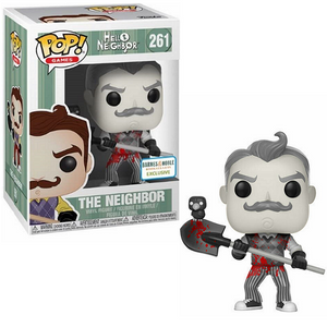 The Neighbor #261 - Hello Neighbor Funko Pop! Games [B&W B&N Exclusive]