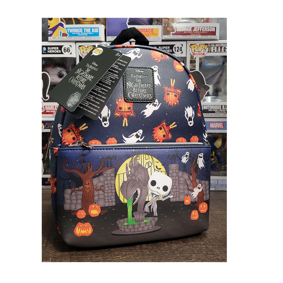 The Nightmare Before Christmas - This is Halloween Funko Pop! Mini Backpack [2023 AOP]