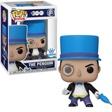 The Penguin with Umbrella #485 Funko Pop shown in box and out of box