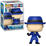 The Question #476 Justice League Funko Pop Heroes 2023 Summer Convention Exclusive in and out of box