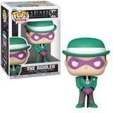 Riddler #548 Batman The Animated Series Funko Pop figure in box and out of box with green suit and cane