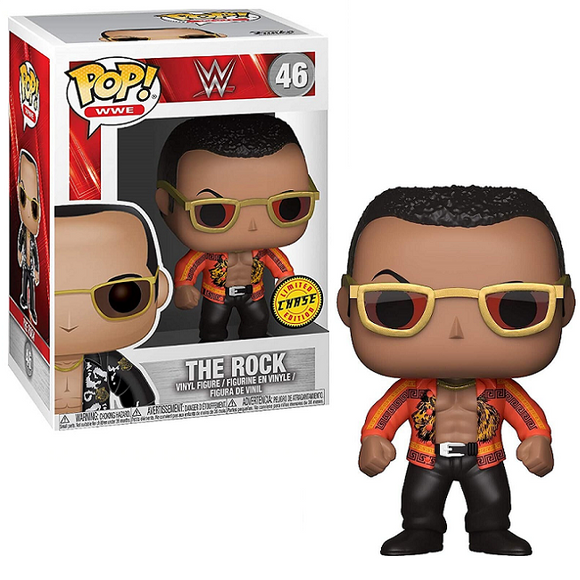 The Rock #46 - Wrestling Funko Pop! WWE [Chase Version]