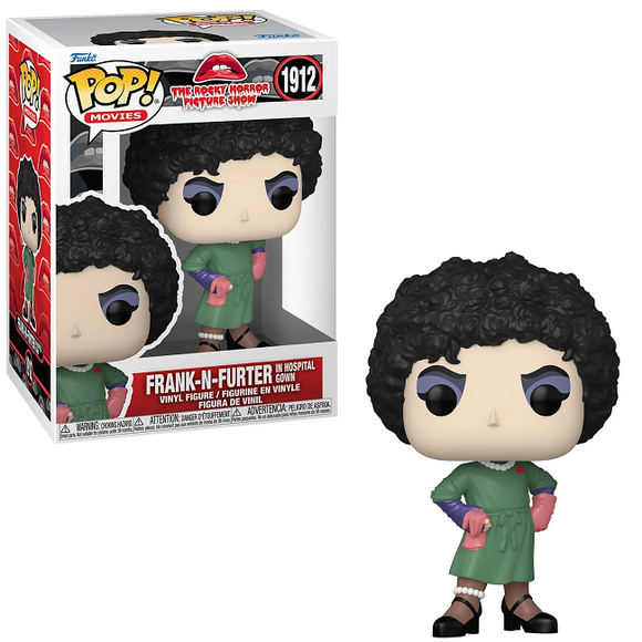 Frank-N-Furter in Hospital Gown #1912 The Rocky Horror Picture Show Funko Pop in box and out of box