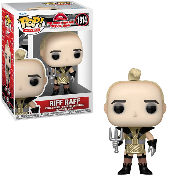Riff Raff #1914 The Rocky Horror Picture Show Funko Pop in box and out of box