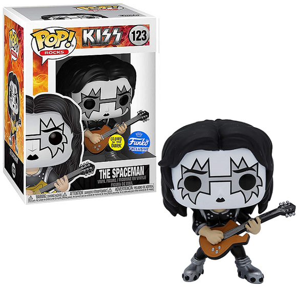 The Spaceman #123 - Kiss Funko Pop! Rocks [Gitd Funko Exclusive]