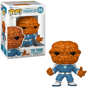 The Thing #1516 Fantastic Four Funko Pop! — in box and out of box