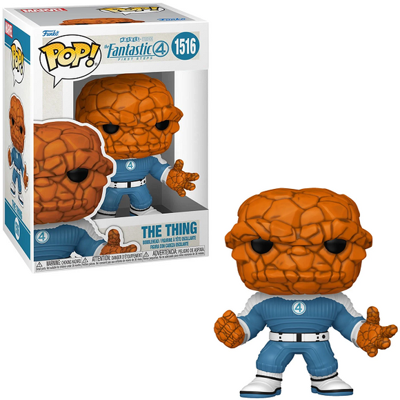The Thing #1516 Fantastic Four Funko Pop! — in box and out of box