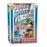 The Brave and the Bold #10 Comic Cover Funko Pop inside retail box