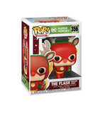 The Flash Holiday Dash #356 DC Super Heroes Funko Pop Holiday in display box
