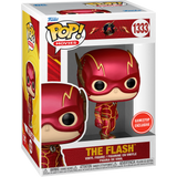 The Flash #1333 Metallic Funko Pop in display box