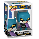 The Joker War Joker #504 Batman War Zone Funko Pop! Heroes figure inside display box.