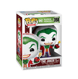The Joker As Santa #358 Funko Pop! Heroes — figure in retail display box, DC Super Heroes Holiday